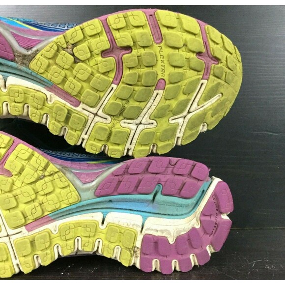 Brooks Adrenaline GTS 15-Women Sz 10.5(B) Blue Running Jogging Shoes 1201741B498 - Picture 8 of 9